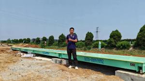 伊川县沁伊高速项目3*18米 150吨数字汽车衡安装